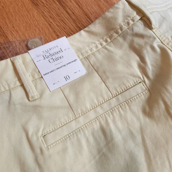 Talbots - Relaxed Chinos - Size 10 - Picture 4 of 15